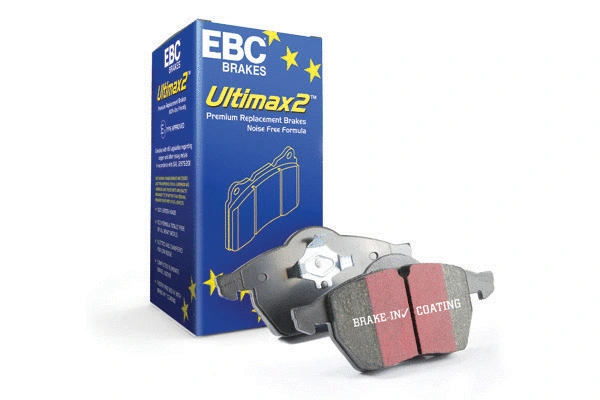 DP1001 EBC Brakes Комплект тормозных колодок, дисковый тормоз (фото 2)