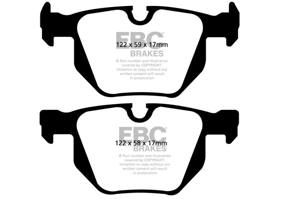 DP21494 EBC Brakes Комплект тормозных колодок, дисковый тормоз (фото 1)