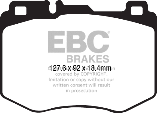 DP32210C EBC Brakes Комплект тормозных колодок, дисковый тормоз (фото 1)