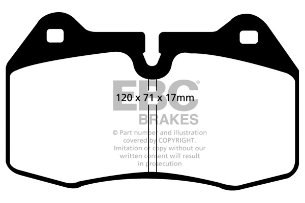 DP91032 EBC Brakes Комплект тормозных колодок, дисковый тормоз (фото 1)