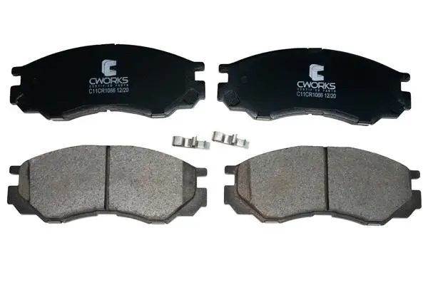 C11CR1066 CWORKS Комплект тормозных колодок, дисковый тормоз (фото 1)