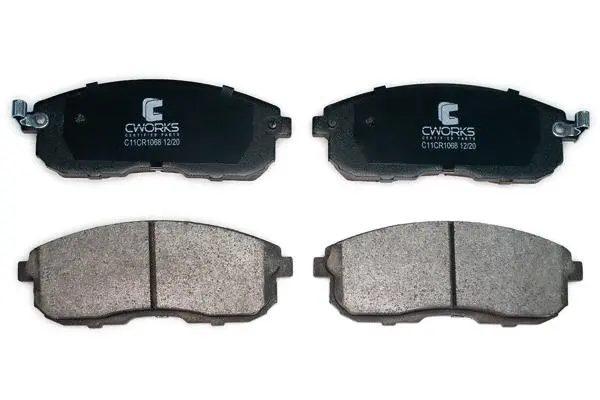 C11CR1068 CWORKS Комплект тормозных колодок, дисковый тормоз (фото 1)