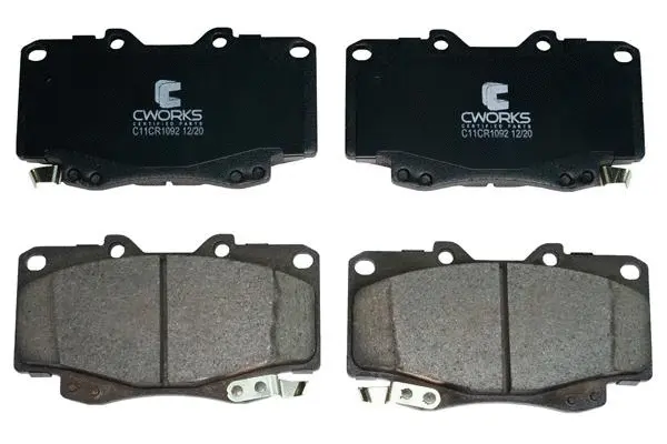 C11CR1092 CWORKS Комплект тормозных колодок, дисковый тормоз (фото 1)