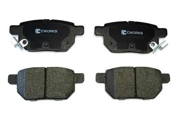 C12CR0079 CWORKS Комплект тормозных колодок, дисковый тормоз (фото 1)