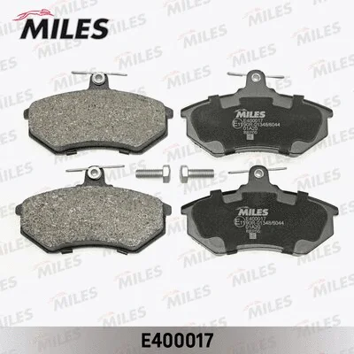 E400017 MILES Комплект тормозных колодок, дисковый тормоз (фото 1)
