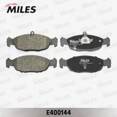 E400144 MILES Комплект тормозных колодок, дисковый тормоз (фото 1)