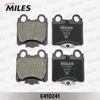E410241 MILES Комплект тормозных колодок, дисковый тормоз (фото 1)