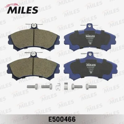 E500466 MILES Комплект тормозных колодок, дисковый тормоз (фото 1)