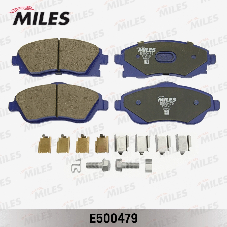 E500479 MILES Комплект тормозных колодок, дисковый тормоз (фото 1)