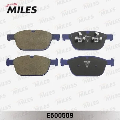 E500509 MILES Комплект тормозных колодок, дисковый тормоз (фото 1)