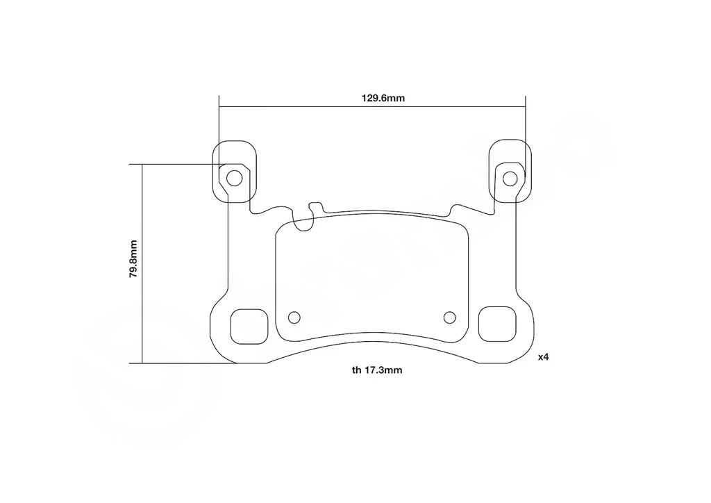 07.B315.91 BREMBO Комплект высокоэффективных тормозных колодок (фото 2)