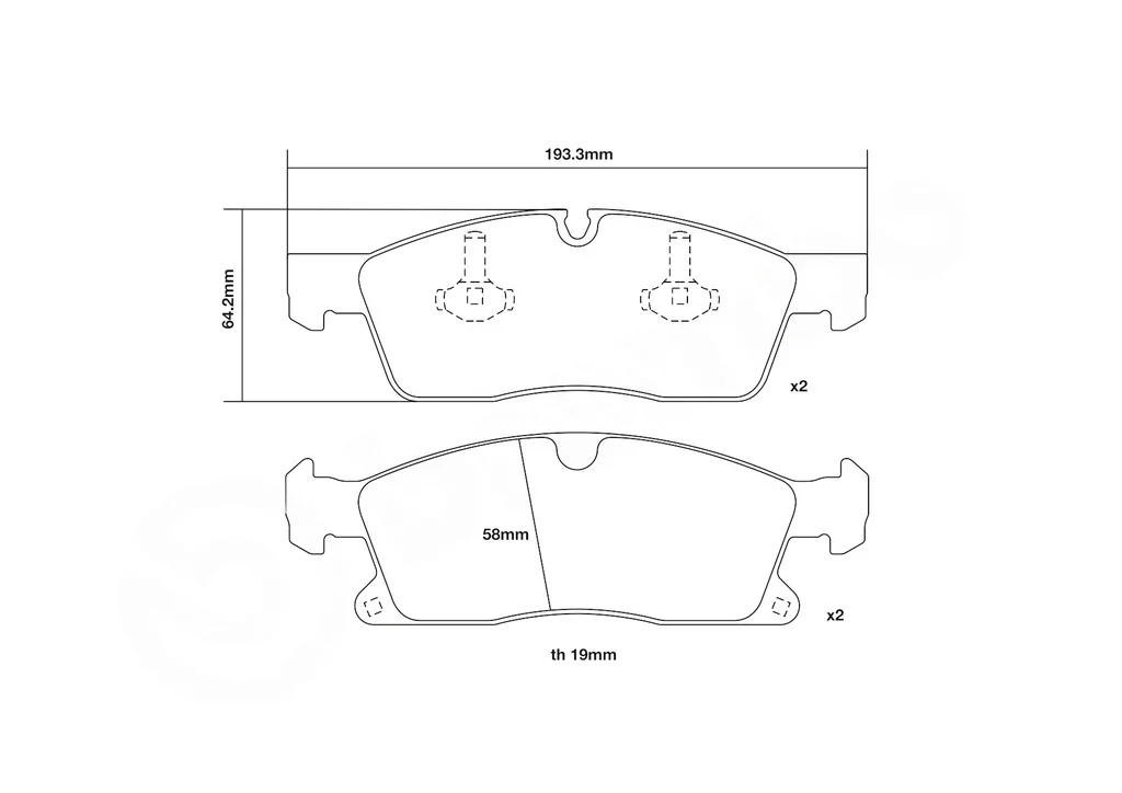 07.D435.12 BREMBO Комплект высокоэффективных тормозных колодок (фото 3)