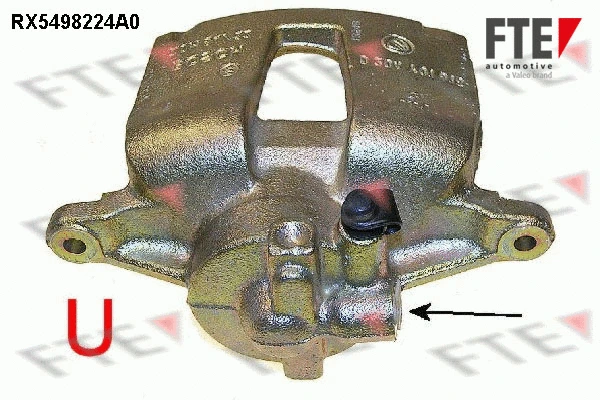 RX5498224A0 FTE Тормозной суппорт (фото 1)