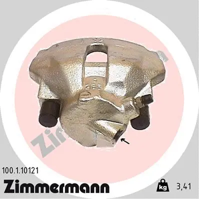 100.1.10121 ZIMMERMANN Тормозной суппорт (фото 1)