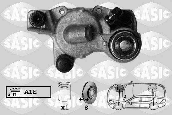 SCA0047 SASIC Тормозной суппорт (фото 1)