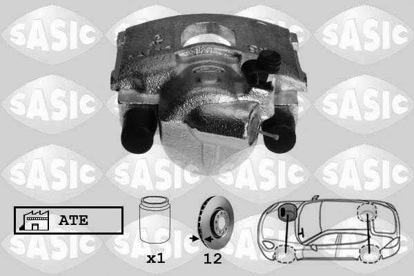 SCA6125 SASIC Тормозной суппорт (фото 1)