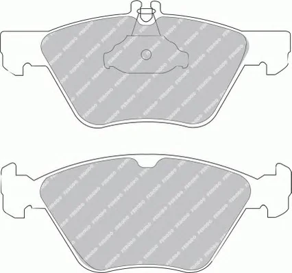 FSL1050 FERODO Тормозные колодки (фото 1)
