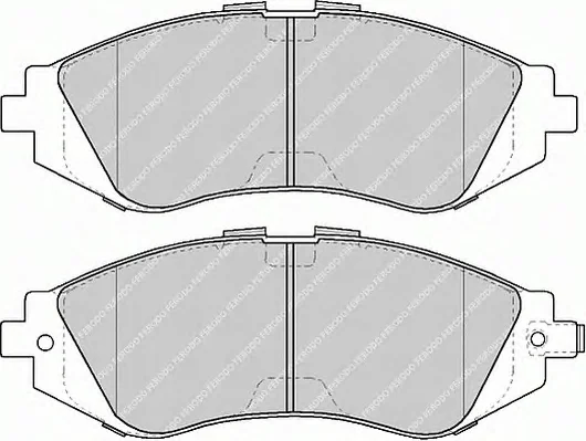 FSL1116 FERODO Тормозные колодки (фото 1)