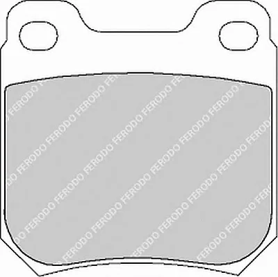 FSL1117 FERODO Тормозные колодки (фото 1)