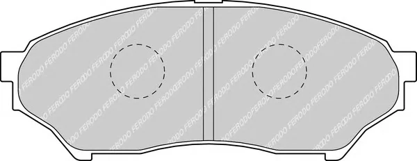 FSL1596 FERODO Тормозные колодки (фото 1)