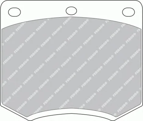 FSL167 FERODO Тормозные колодки (фото 1)