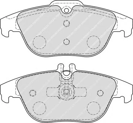FSL1980 FERODO Тормозные колодки (фото 1)