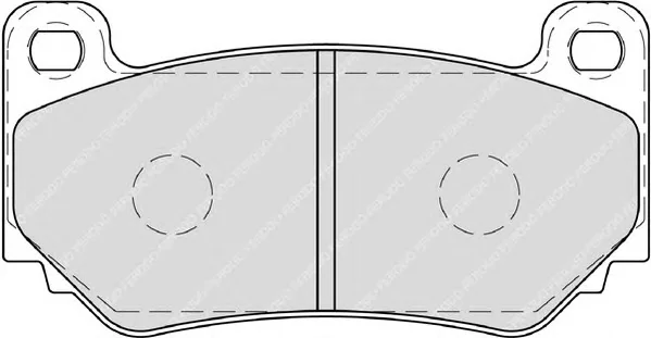 FSL1995 FERODO Тормозные колодки (фото 1)