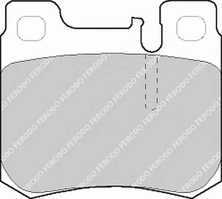 FSL693 FERODO Тормозные колодки (фото 1)