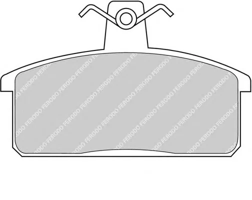 FSL906 FERODO Тормозные колодки (фото 1)