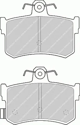 FSL917 FERODO Тормозные колодки (фото 1)