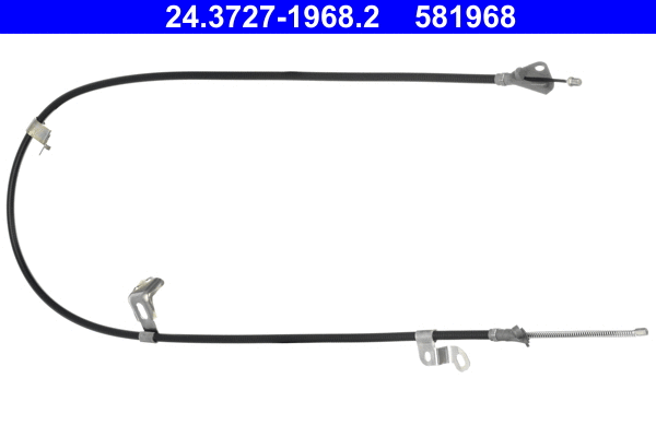 24.3727-1968.2 ATE Тросик, cтояночный тормоз (фото 2)