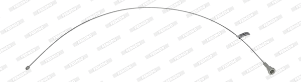 FHB433106 FERODO Тросик, cтояночный тормоз (фото 2)