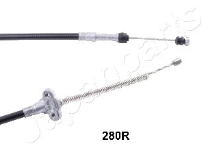 BC-280R JAPANPARTS Тросик, cтояночный тормоз (фото 2)