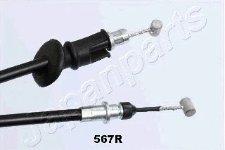 BC-567R JAPANPARTS Тросик, cтояночный тормоз (фото 2)