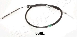 BC-580L JAPANPARTS Тросик, cтояночный тормоз (фото 1)