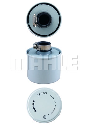LX 1245 KNECHT/MAHLE Воздушный фильтр, компрессор - подсос воздуха (фото 2)