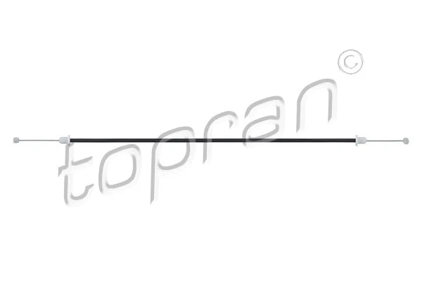 408 989 TOPRAN Тросик, cтояночный тормоз (фото 1)