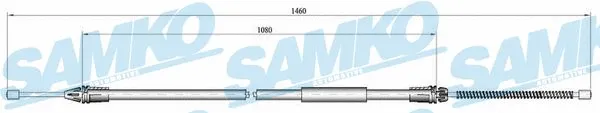 C0709B SAMKO Тросик, cтояночный тормоз (фото 1)
