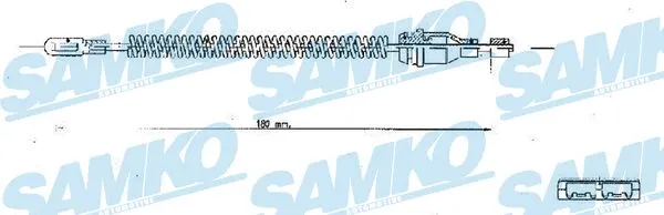 C1350B SAMKO Тросик, cтояночный тормоз (фото 1)
