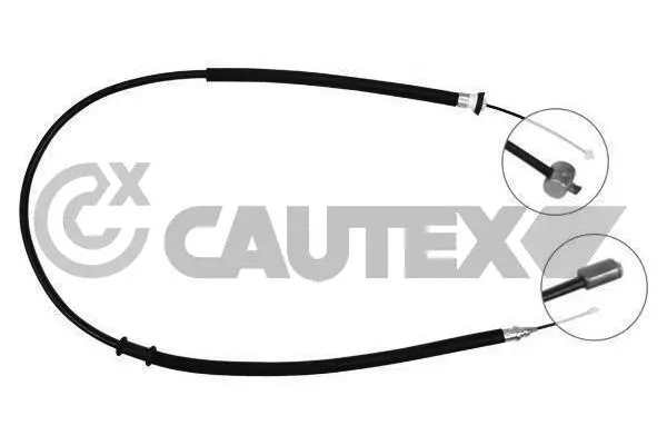 019006 CAUTEX Тросик, cтояночный тормоз (фото 1)