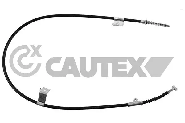 088011 CAUTEX Тросик, cтояночный тормоз (фото 1)