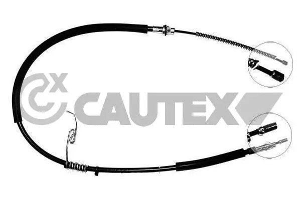 088052 CAUTEX Тросик, cтояночный тормоз (фото 1)