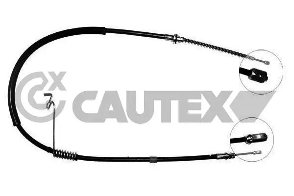 088053 CAUTEX Тросик, cтояночный тормоз (фото 1)