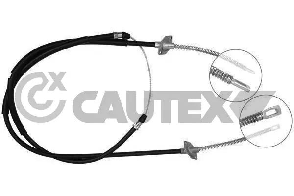 248002 CAUTEX Тросик, cтояночный тормоз (фото 1)