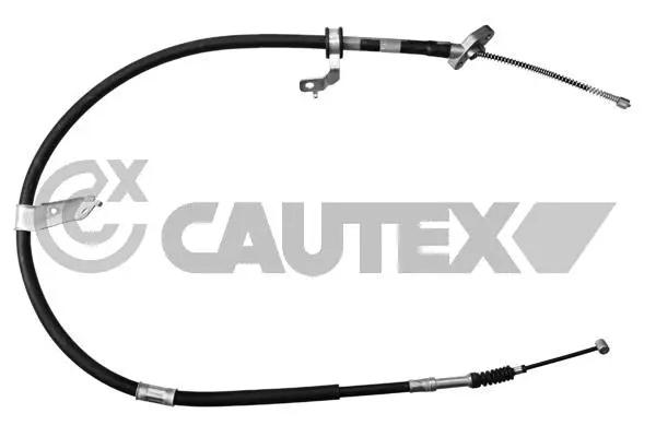 708110 CAUTEX Тросик, cтояночный тормоз (фото 1)