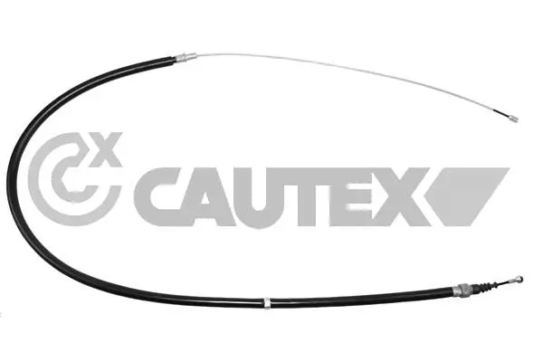 762611 CAUTEX Тросик, cтояночный тормоз (фото 1)