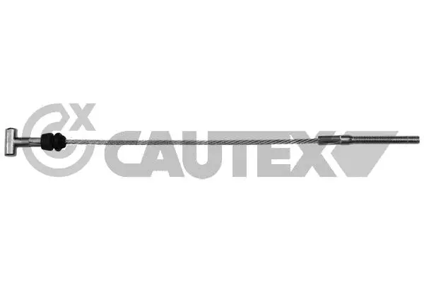 762890 CAUTEX Тросик, cтояночный тормоз (фото 1)