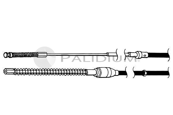 PAL3-1110 ASHUKI by Palidium Тросик, cтояночный тормоз (фото 1)