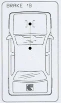10.5159 CABOR Тросик, cтояночный тормоз (фото 2)