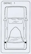 11.558 CABOR Тросик, cтояночный тормоз (фото 2)